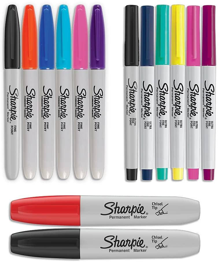 

Набор перманентных маркеров Sharpie Fine Point Permanent Marker 14 шт. (2010984), Разные цвета