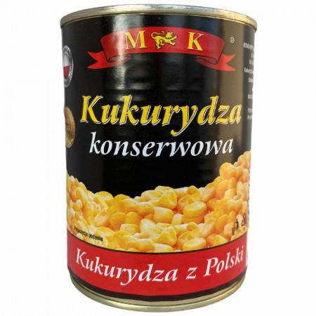 

Консервированная кукуруза M&K 400г Польша