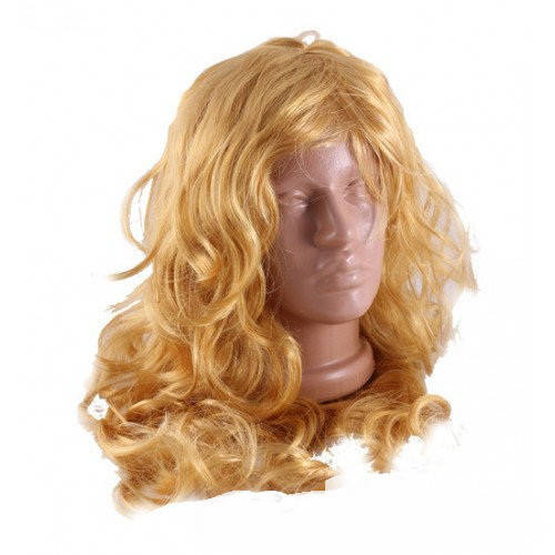 

Парик карнавальный "Длинные вьющиеся светло-русые волосы"