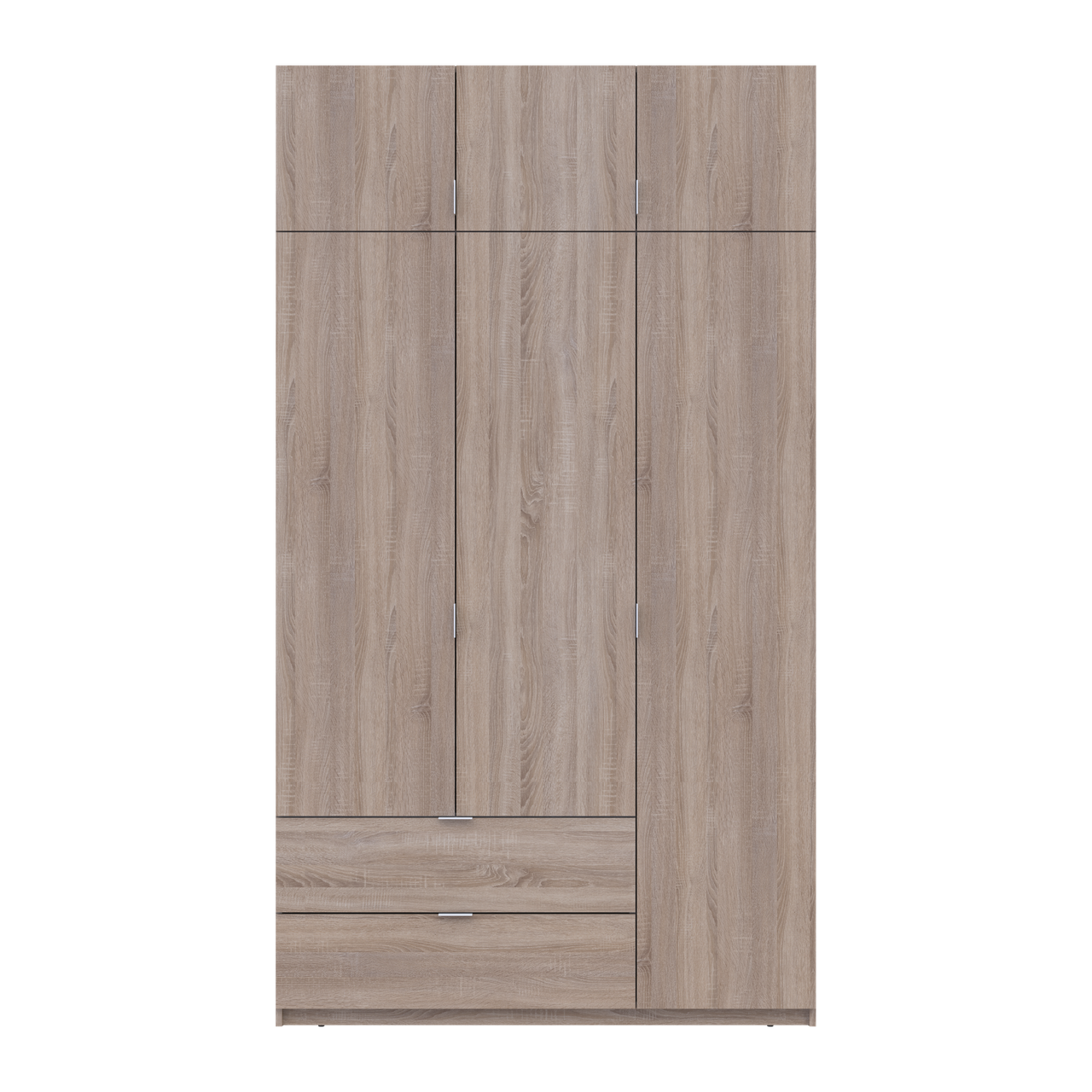 Розпашна Шафа для одягу Doros Лукас Дуб Сонома 3ДСП 135х50х240 (80737803) 7
