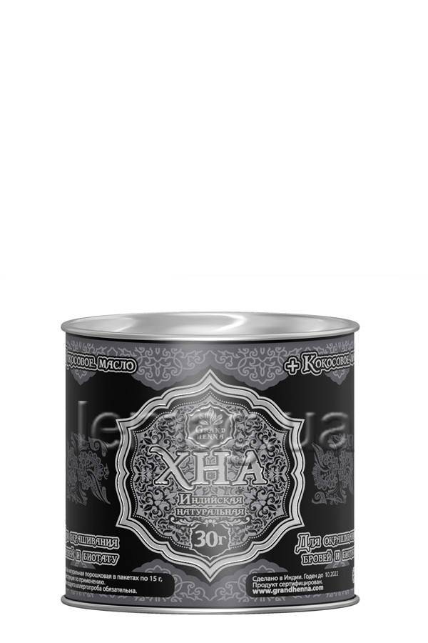 

Grand Henna Хна для Биотату и бровей - Темный Графит, 30 г