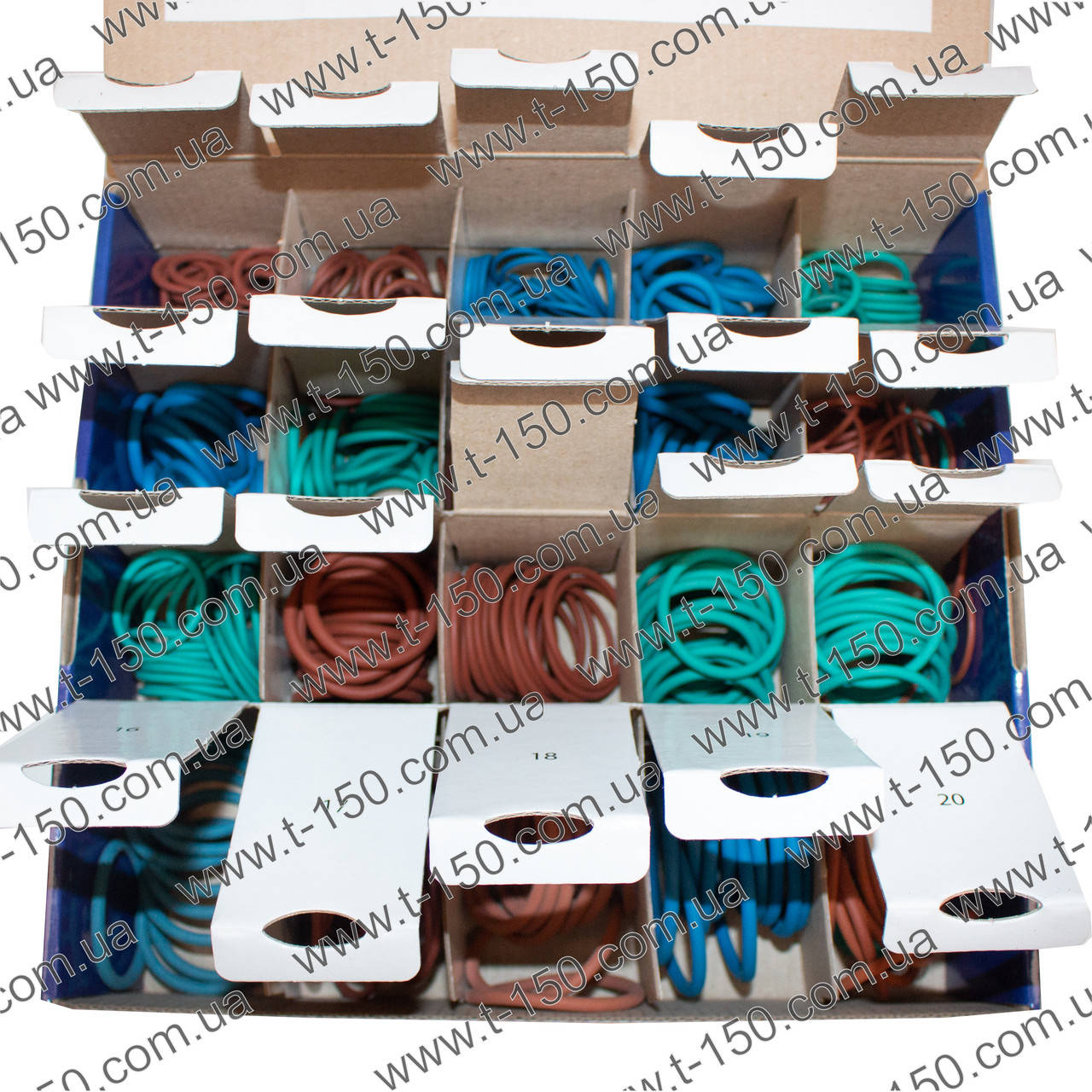 

Набор колец гидравлика "Универсал - 430" (цветная резина)