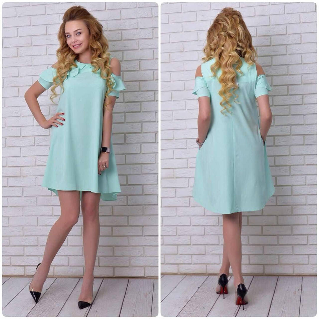 

Платье женское супер софт (42-46)(9цв) "VAZIR" недорого от прямого поставщика