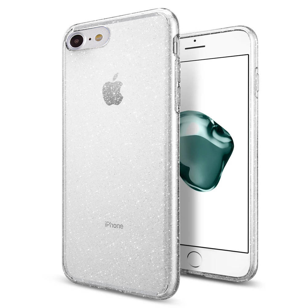 

Чехол прозрачный CRYSTAL для iPhone 7 Блестки