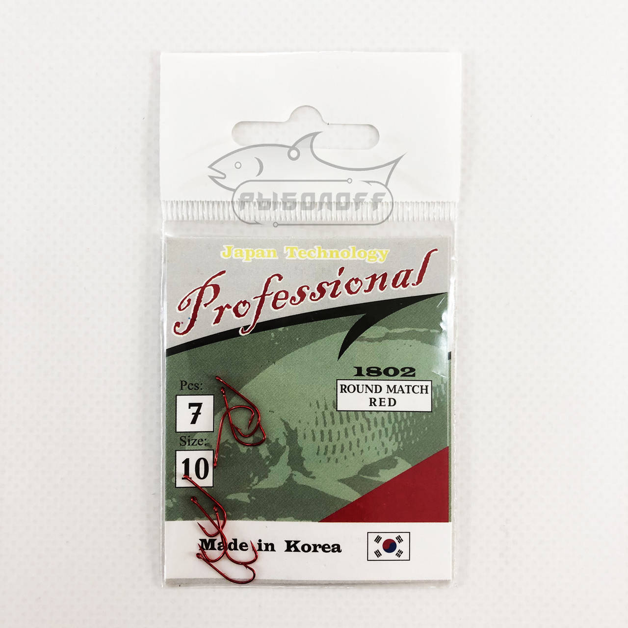 

Крючок Professional 1802 размер 10 количество 7
