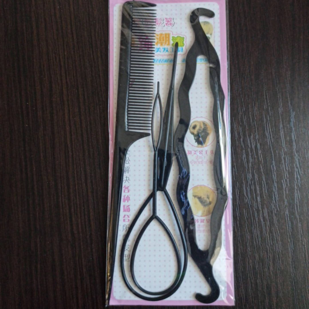 

Набор твистеров с расческой