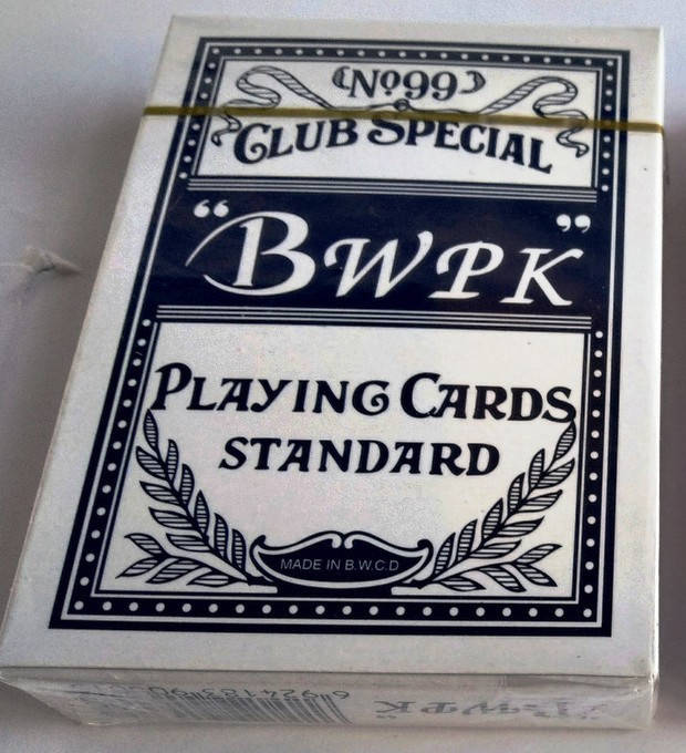 

Карты игральные для покера BWPK недорого