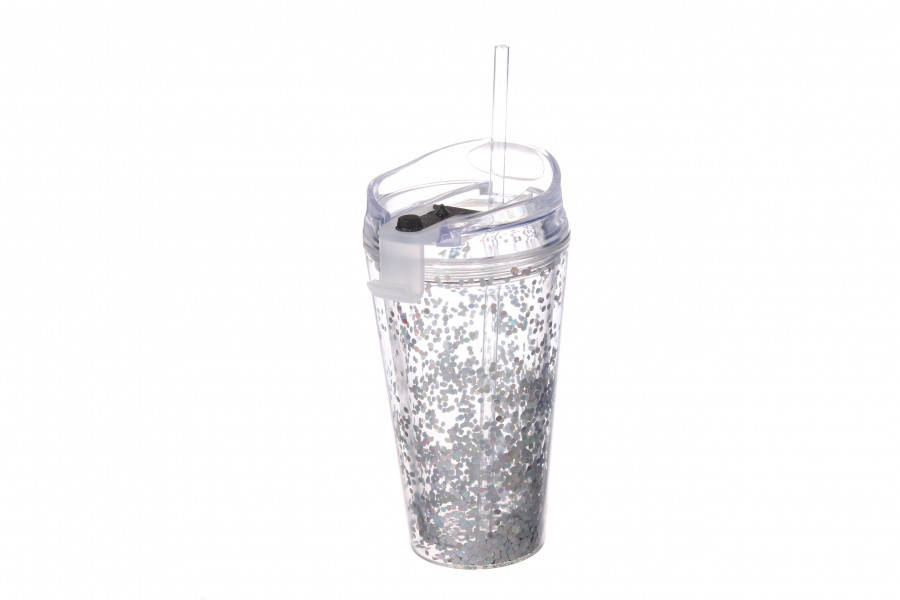 

Стакан акриловый с трубочкой 450ml 69-731