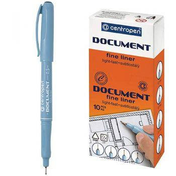 

Линер черный Document 0,7мм Centropen 2631