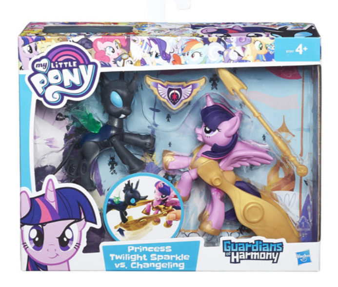 

Фигурки май литтл пони принцесса Твайлайт против Чейнжелинга My Little PonyTwilight Sparkle Changeling