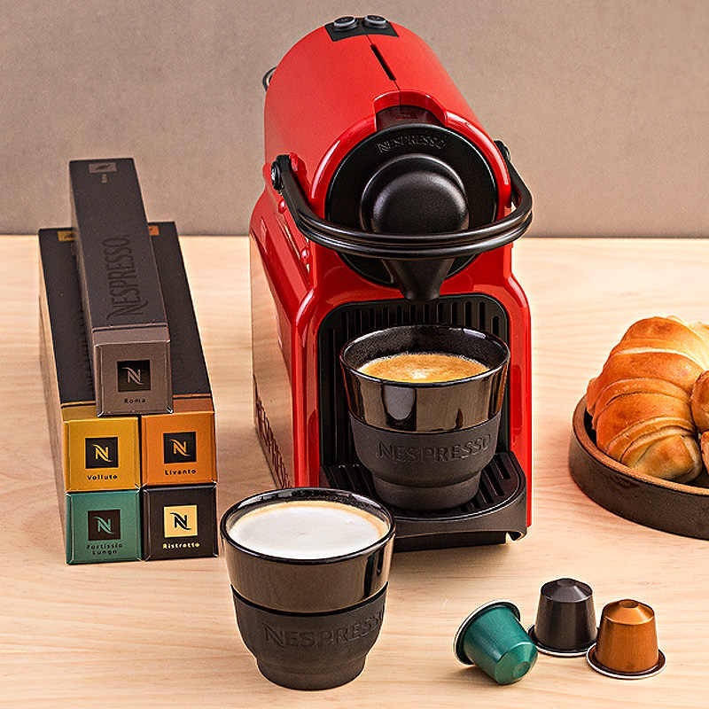 

Капсульная кофеварка Nespresso Inissia D40 Red