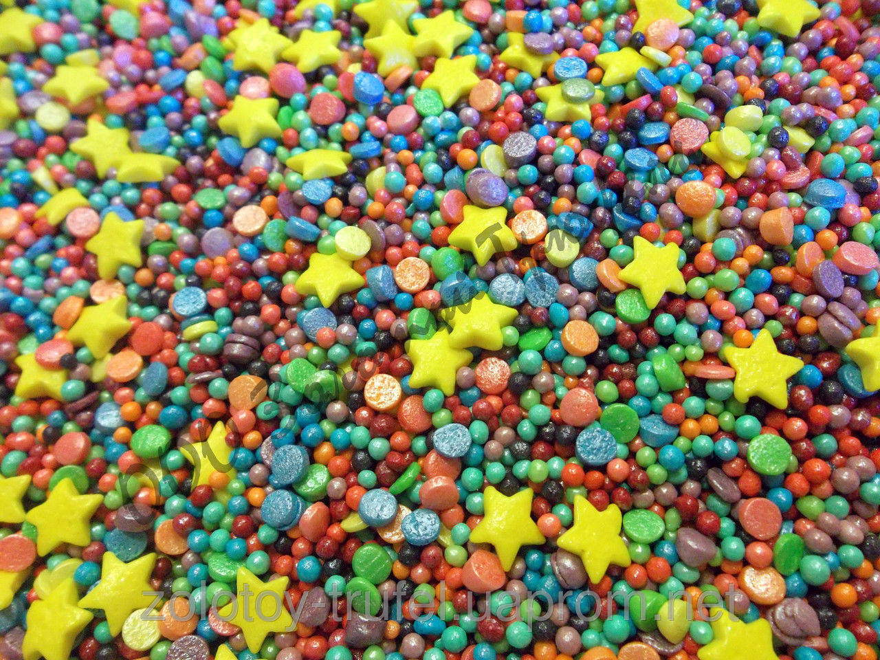 

Посыпка кондитерская "Фейерверк перламутровый №1"