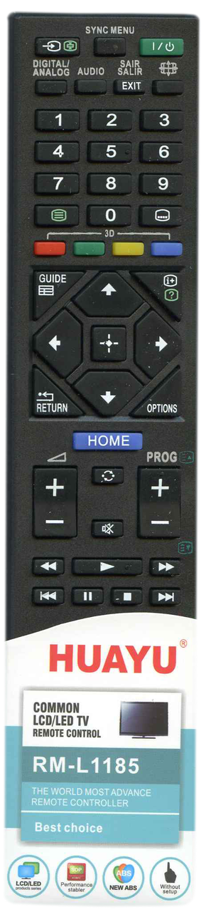 

Пульт Sony RM-L1185 универсальный