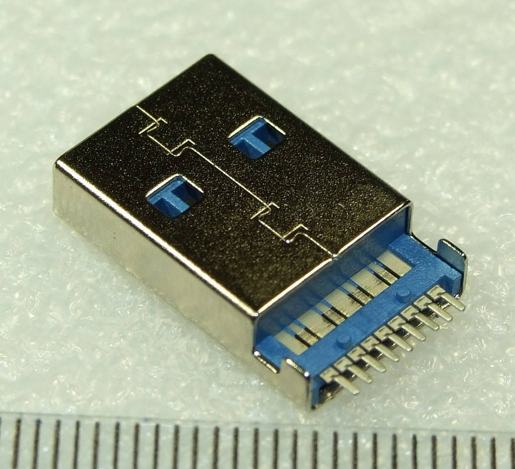 

U313 USB 3.0 9pin Разъем, Роз'єм, штекер, вилка питания зарядки папа для флешки, модема