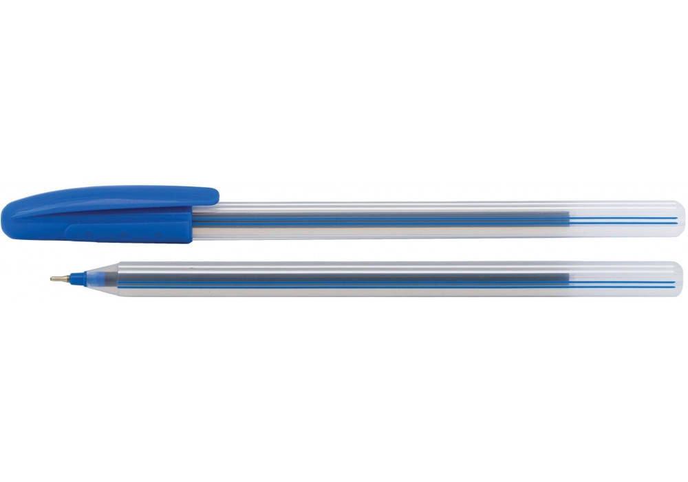 

Ручка масляна ECONOMIX LINE 0,7мм синя, чорна Е10196-02