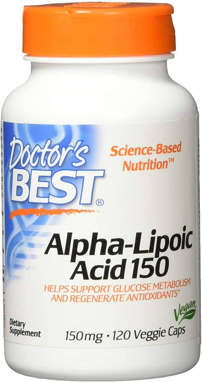 

Doctor's Best Alpha Lipoic Acid 150 mg 120 капсул