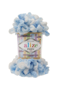

Alize Puffy Color (Ализе Пуффи Колор) №5865 (Пряжа, нитки для вязания руками), Разные цвета