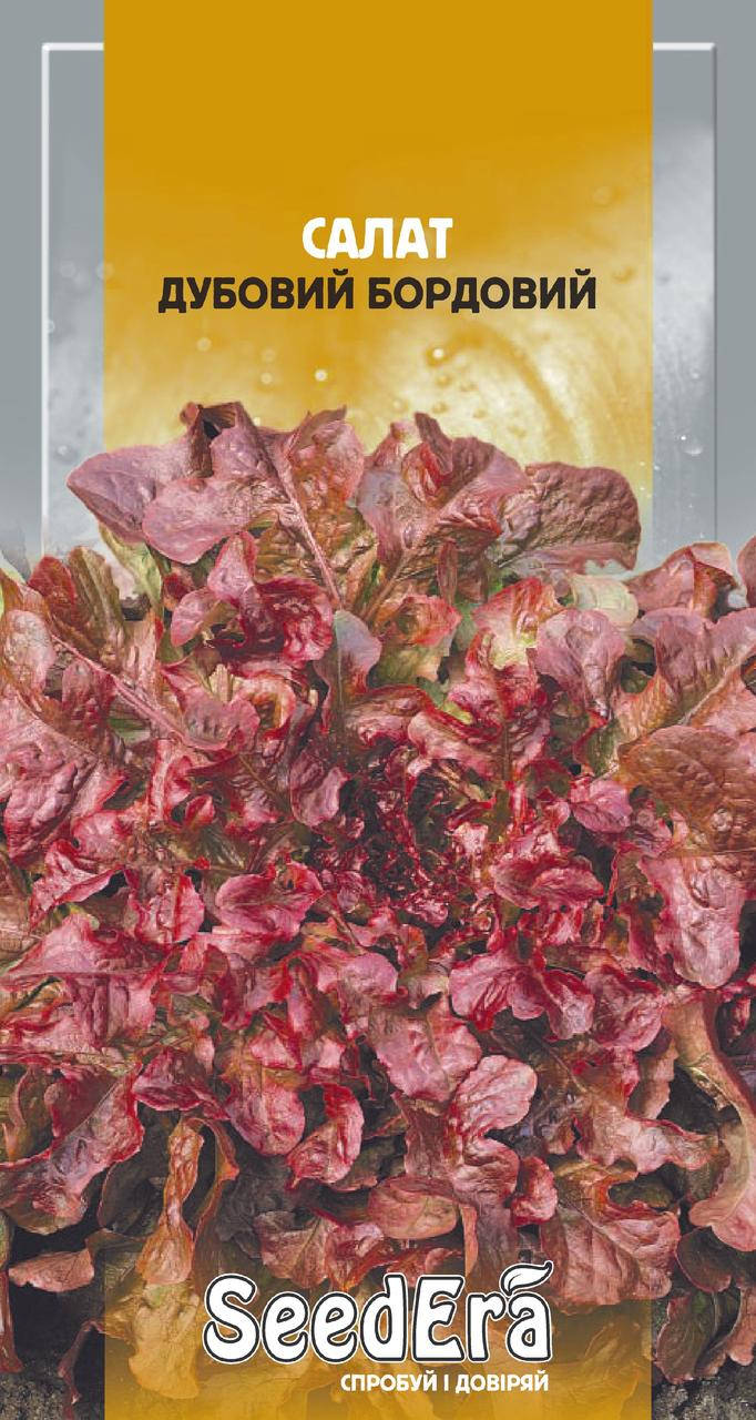 

Салат дубовый бордовый 1 г Seedеra