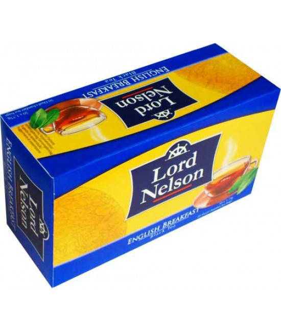 

Чай черный English Breakfast Lord Nelson 50х1.75гр