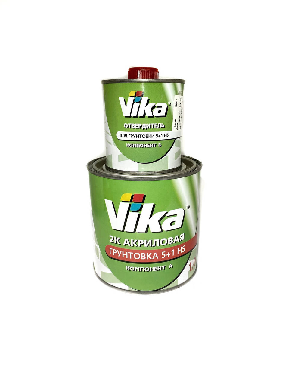

Грунт акриловый Vika (Вика) HS 5+1 комплект с отвердителем 1 л (1,2 кг) Серый