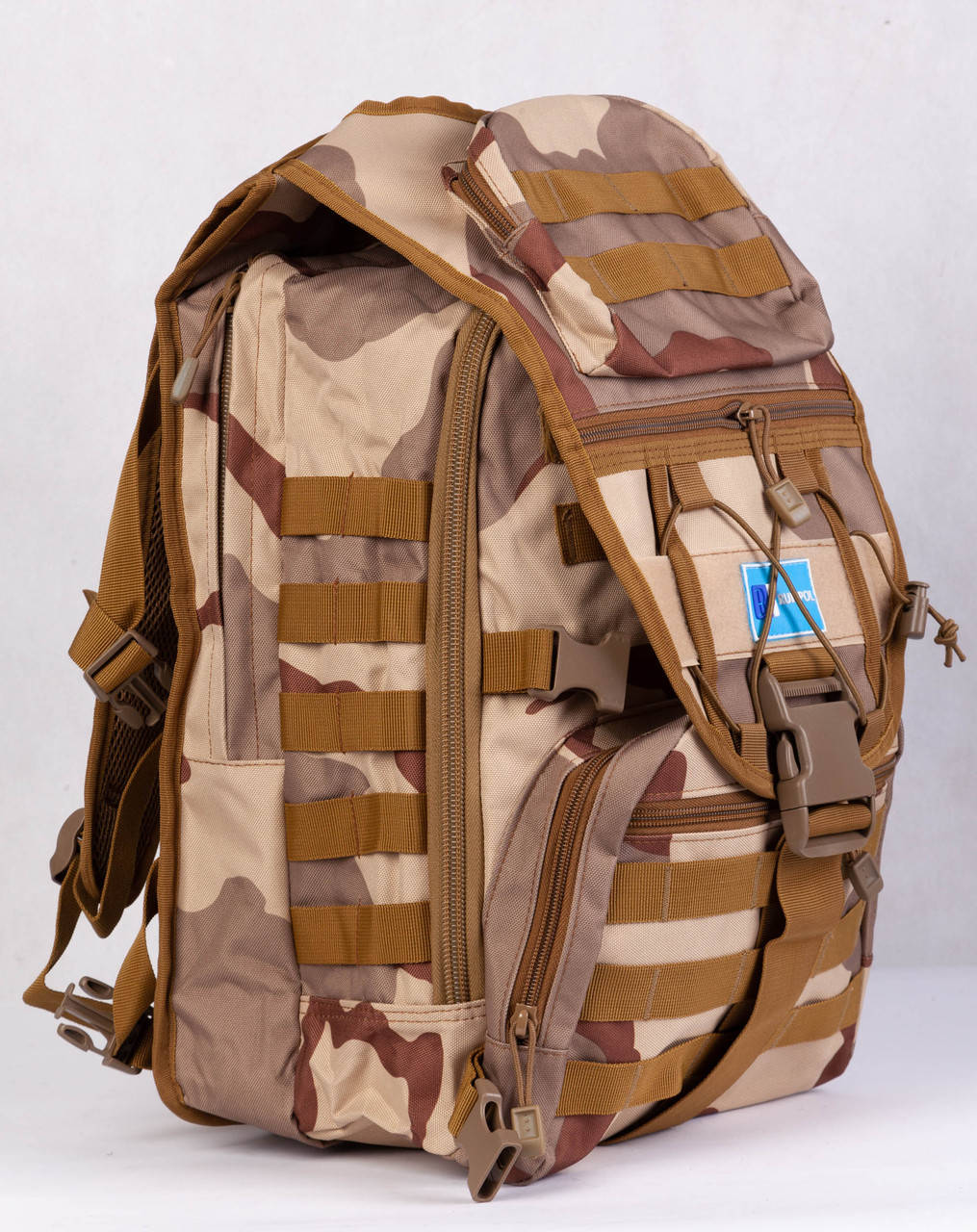 

Рюкзак тактический 30 л мультикам штурмовой туристический, Песочный