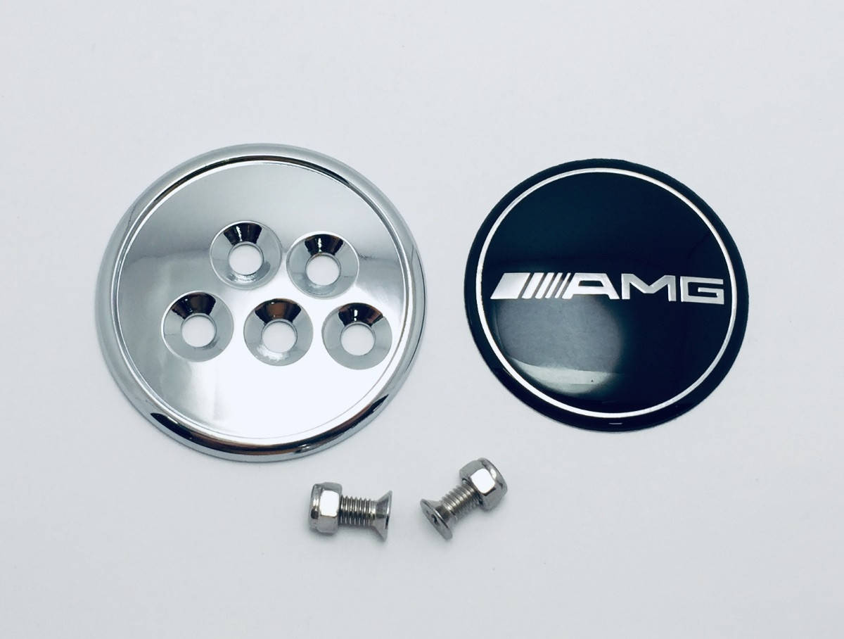 

Эмблема багажника Mercedes AMG вместо штатного знака
