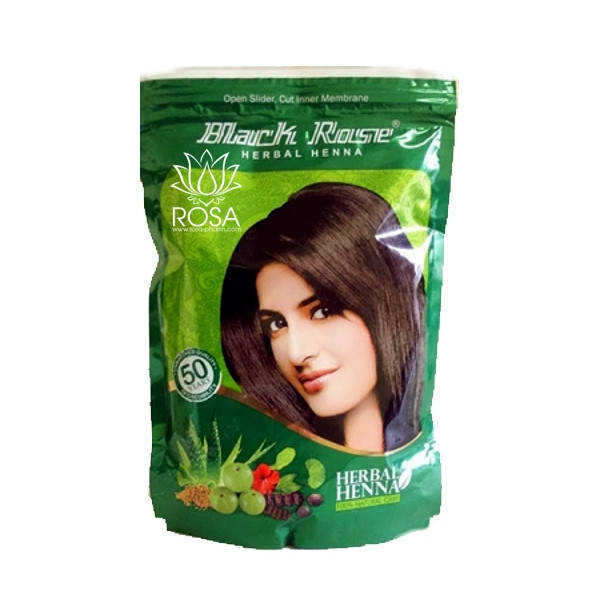 

Хна для волос (Black Rose Herbal Henna, Kali Mehandi) с аюрведическими травами и плодами, 140 грамм