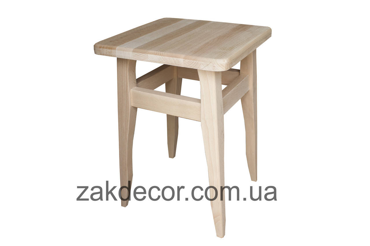 

Табуретка "Стандарт" (бук) лак прозорий
