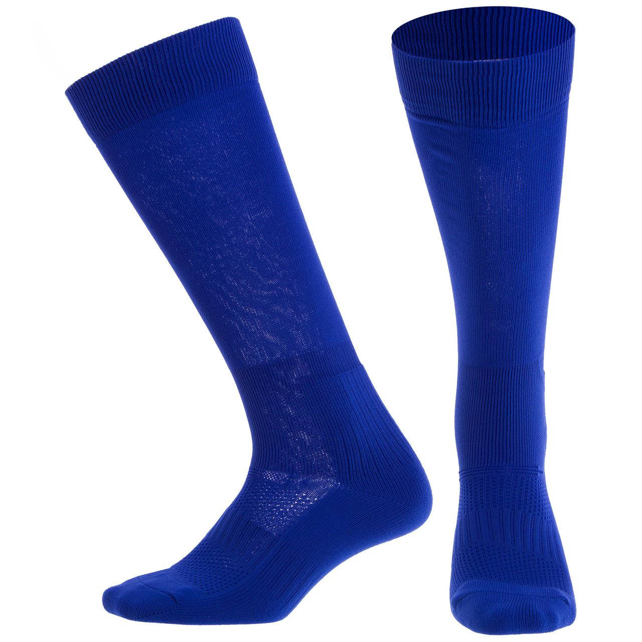 

Гетры футбольные юниорские р-р 32-39, синий KS-02M