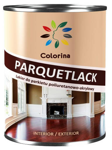 

Лак полиуретан-акриловый PARQUETLACK COLORINA глянец 0,75 л, Прозрачный
