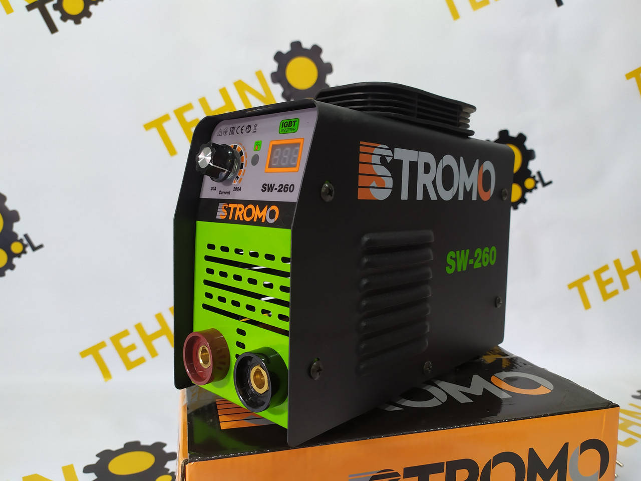 

Инверторный сварочный аппарат - Stromo-SW-260