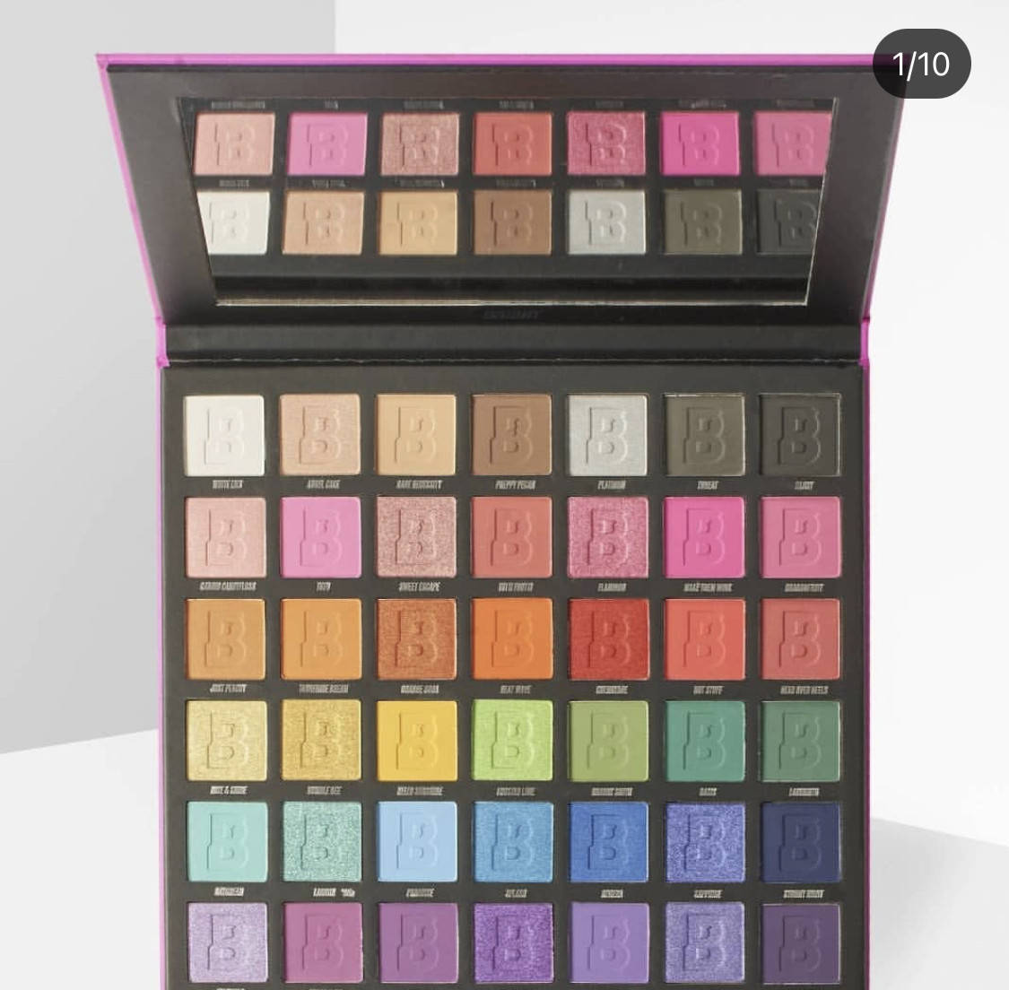 

Палитра By BEAUTY BAY Bright 42 Color Palette
