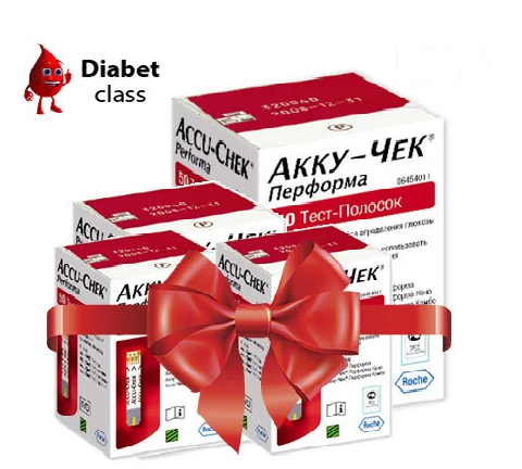 

Тест-полоски Акку-Чек Перформа (Accu-Chek Performa) 50 шт. 8 упаковок