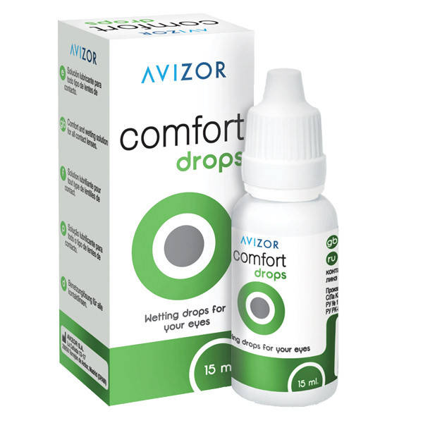 

Капли для глаз Avizor Comfort Drops (15ml)