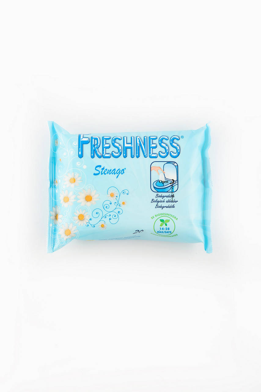 

Влажная туалетная бумага FRESHNESS 20 шт (8 014 002 003 305)