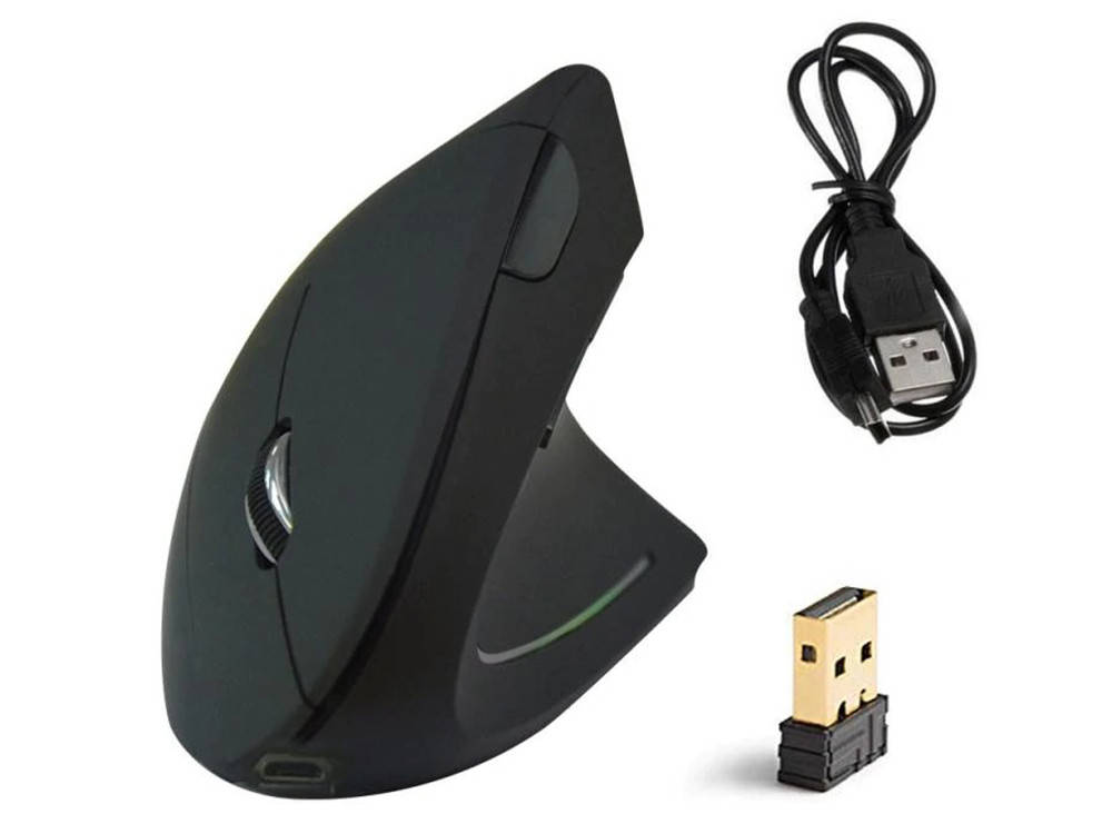 

Мышь UKC USB вертикальная игровая 2,4 ГГц беспроводная