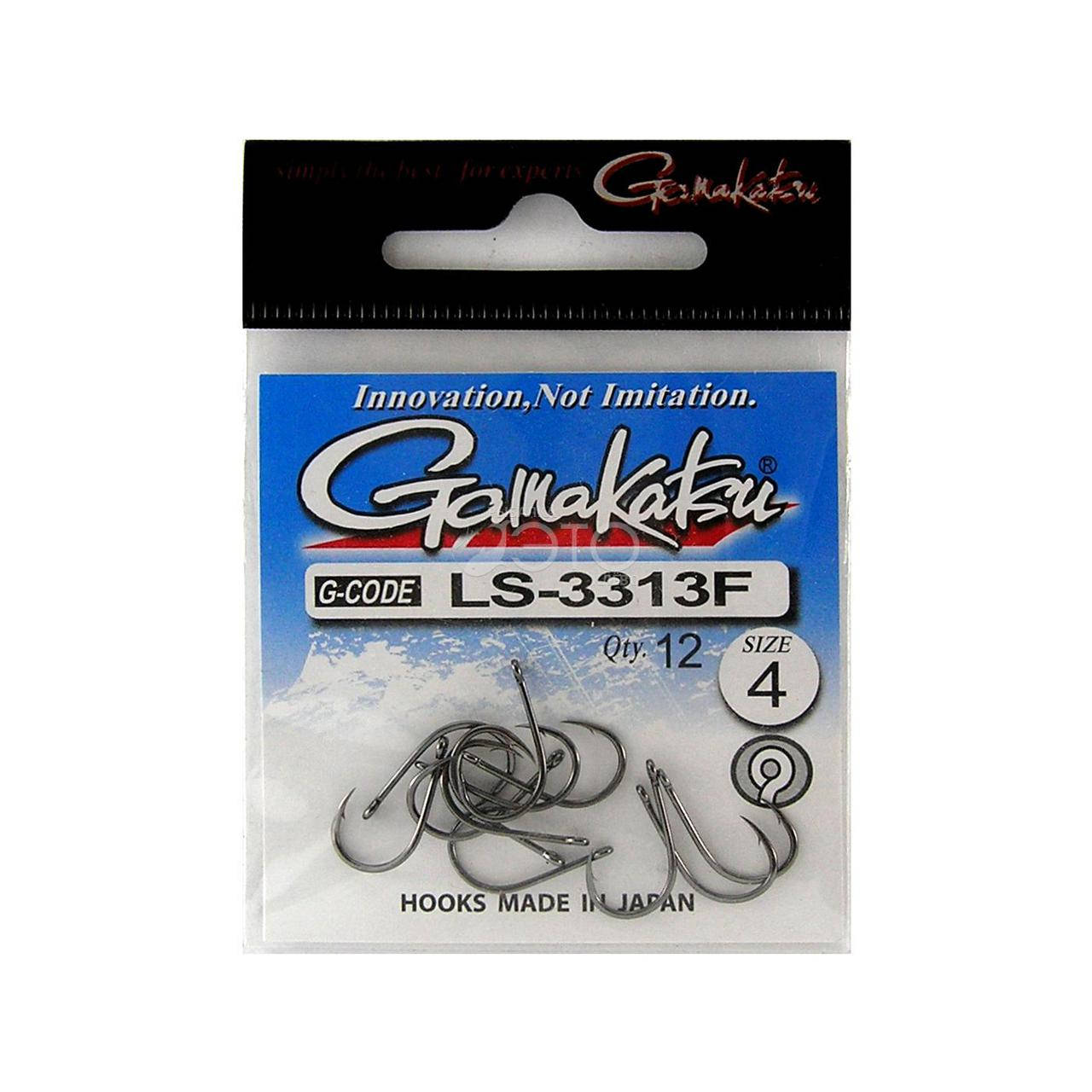

Крючки Gamakatsu LS-3313F Black