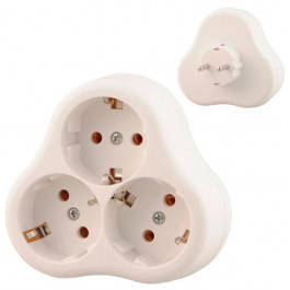 

Тройник с заземлением Luxel buket