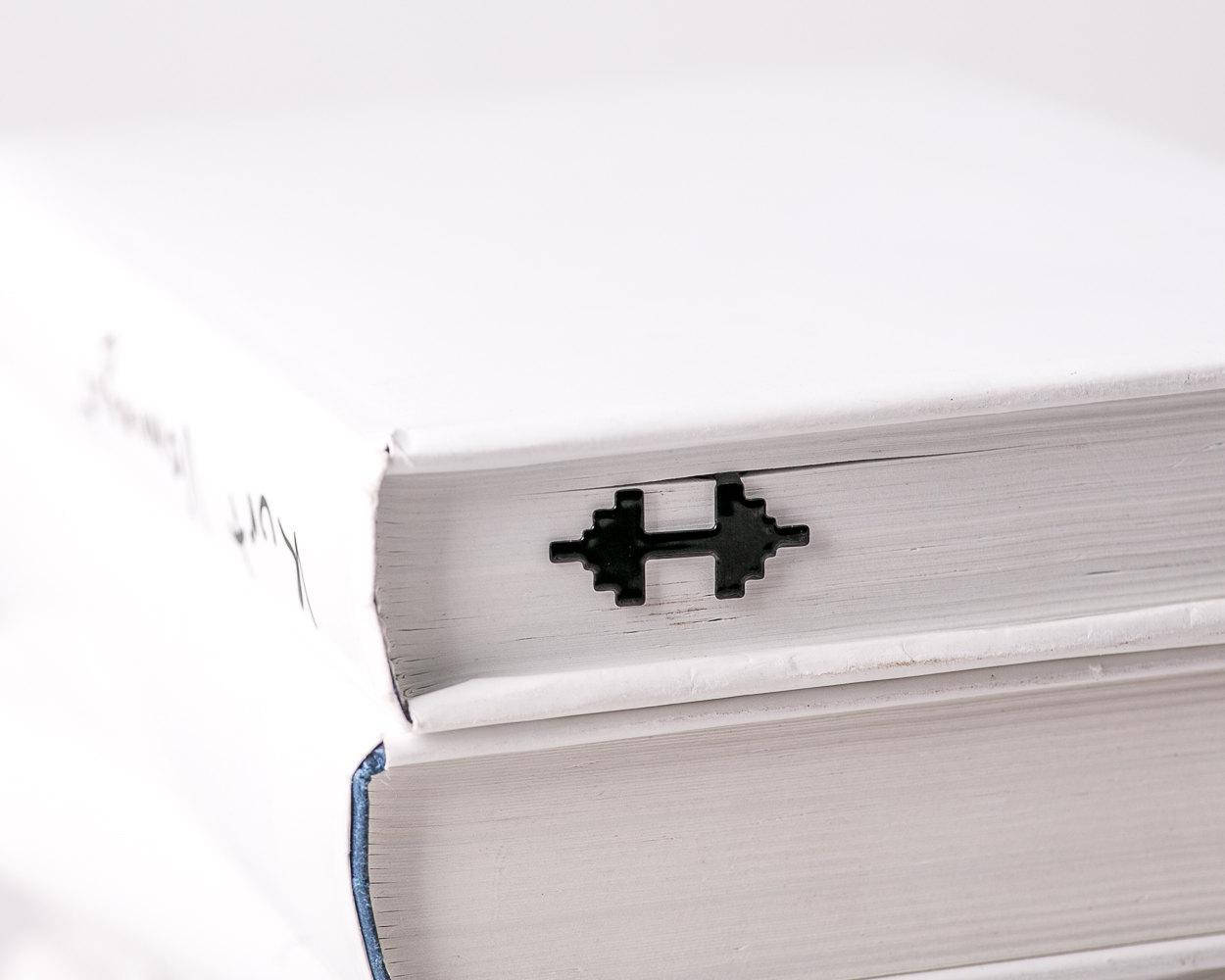 

Закладка для книг Штанга, Черный