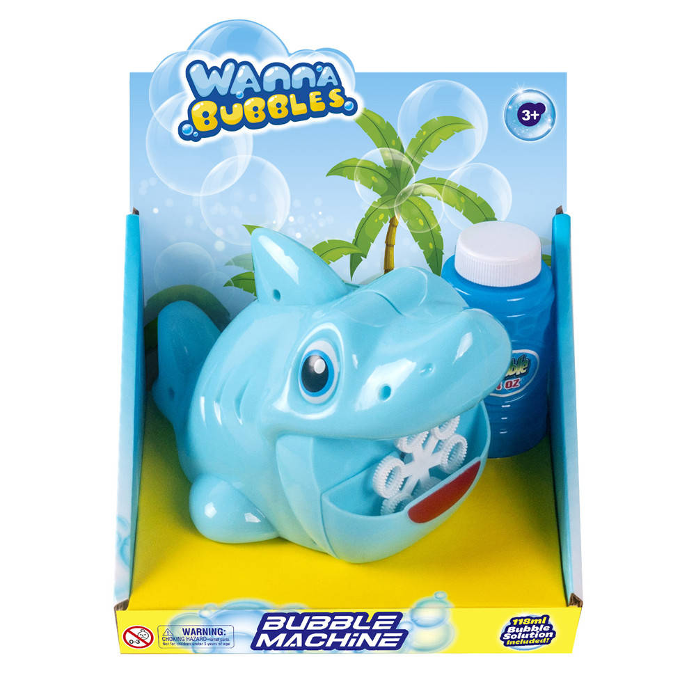 

Мыльные пузыри "Баббл генератор, голубая акула", 118 мл (BB159)