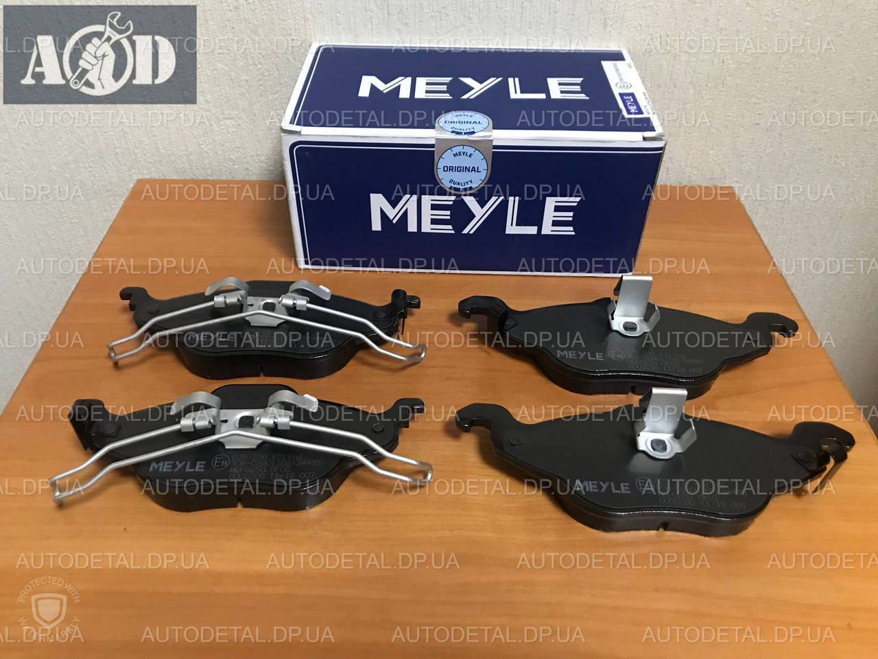 

Тормозные колодки передние Opel Astra G 1.2/1.4/1.6/(1.8 без ABS) 1998-->2010 Meyle 025 230 6317/W
