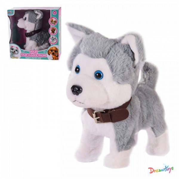 

Мягкая интерактивная собачка Хаски 22см, в кор. 26.5*13.5*26.5см CL1725A