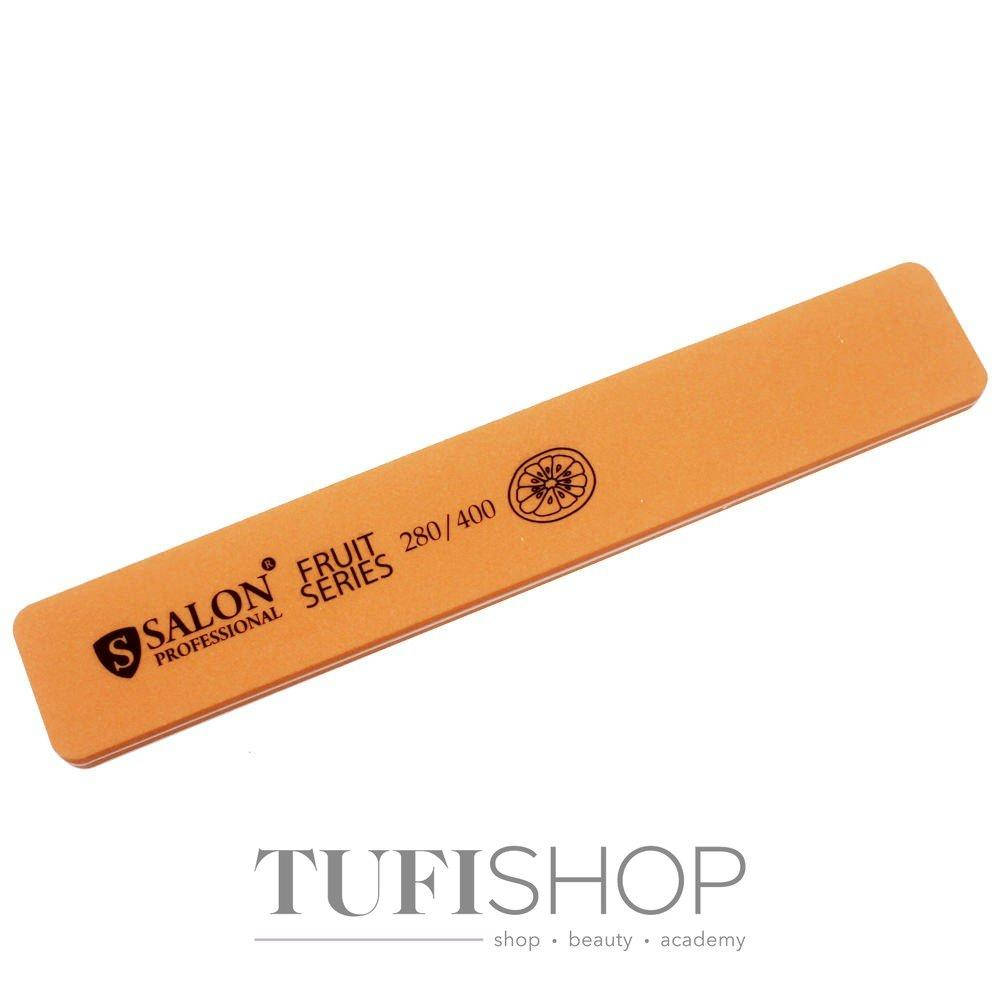 

Шлифовщик Salon Professional Fruit Series - оранжевый, прямоугольный широкий, 280/400