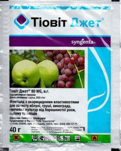

Фунгицид ТИОВИТ ДЖЕТ 40г.