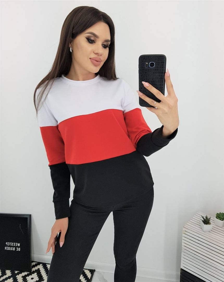 

Кофта женская двунитка (42-48)(2цв) "NK Collection" недорого от прямого поставщика, Разные цвета