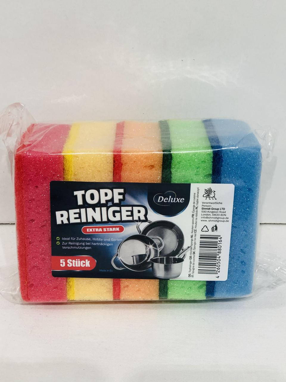 

Губки Deluxe Topr Reiniger 5шт
