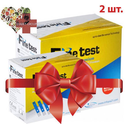 

Тест-полоски Finetest premium 50 2 упаковки