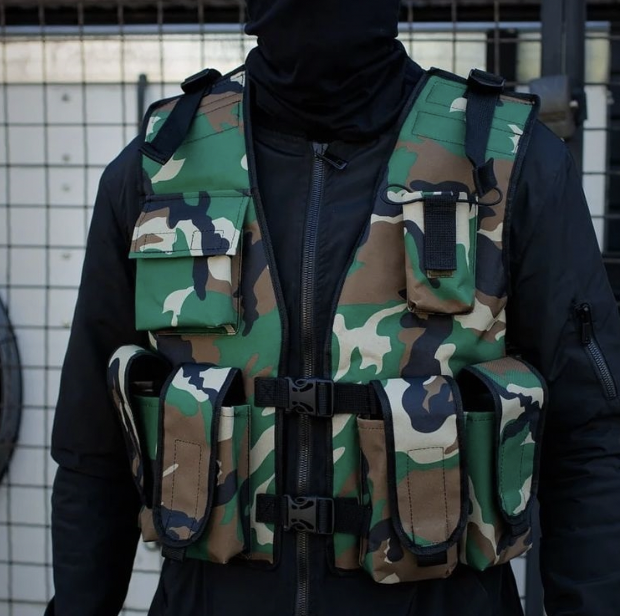 

Разгрузочный тактический жилет дубок, тактическая военная разгрузка РПС на 10 карманов