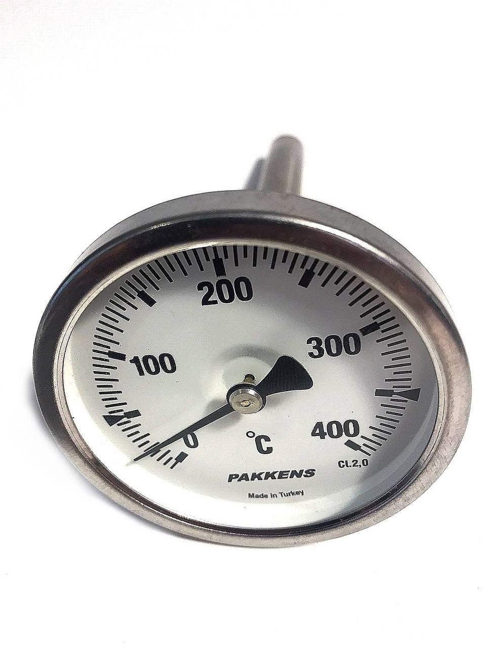 

Термометр патронный PAKKENS диаметр 63 мм 400 °C