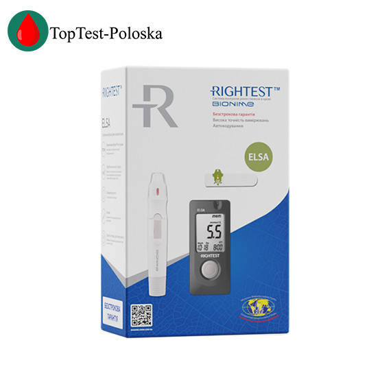 

Глюкометр Bionime Rightest Elsa (Бионайм Эльза)